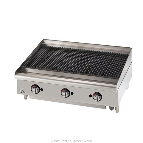 Star 6036CBF Charbroiler, Gas, Countertop