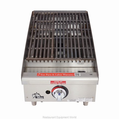 Star 6115RCBF Charbroiler, Gas, Countertop