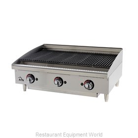 Star 6136RCBF Charbroiler, Gas, Countertop