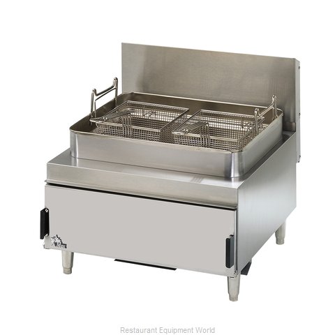 Star 630FF Fryer, Gas, Countertop Full Pot