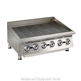 Star 8136RCBB Charbroiler, Gas, Countertop