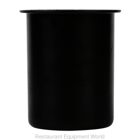 30 oz. Black Plastic Container
