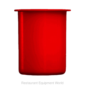 30 oz. Red Plastic Container