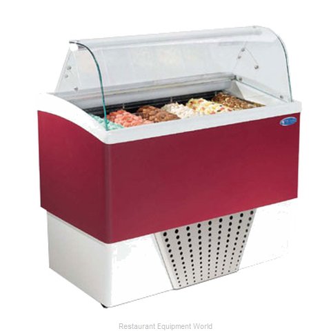 Stoelting BRIO 6-37 Display Case Gelato Ice Cream Dipping Cabinet