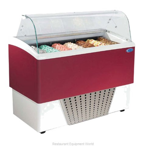 Stoelting BRIO 7-302 Display Case Gelato Ice Cream Dipping Cabinet