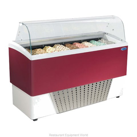 Stoelting BRIO 9-302 Display Case Gelato Ice Cream Dipping Cabinet