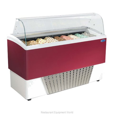 Stoelting BRIO 9-37 Display Case Gelato Ice Cream Dipping Cabinet