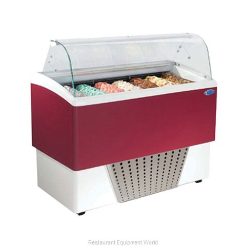 Stoelting CD-BR07-302-WP Display Case, Dipping, Gelato