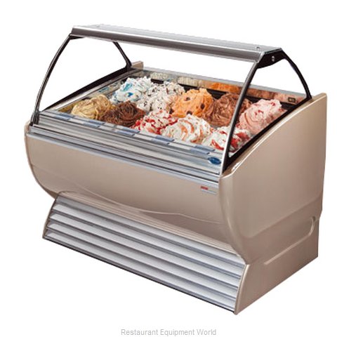Stoelting ND 16-302 Display Case Gelato Ice Cream Dipping Cabinet