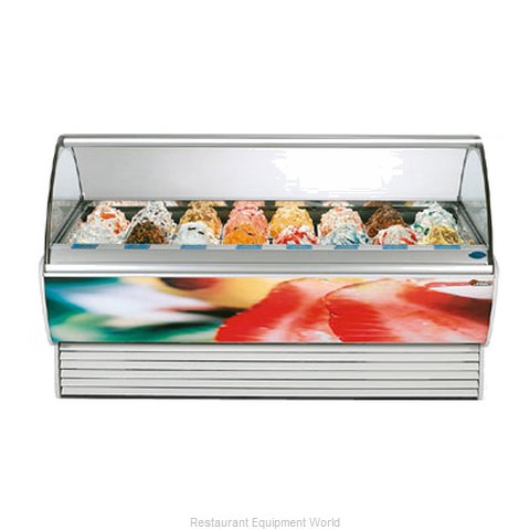 Stoelting SPRINT 24 WITH O-38 Display Case Gelato Ice Cream Dipping Cabinet