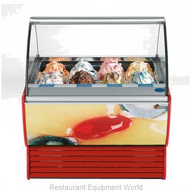 Stoelting SPRINT12 WITO302 Display Case Gelato Ice Cream Dipping Cabinet