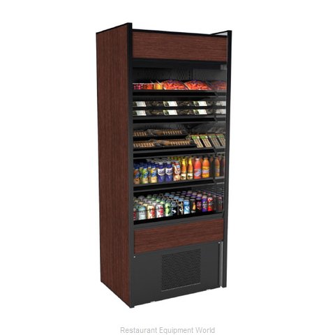 Structural Concepts B8824 Merchandiser, Open Refrigerated Display