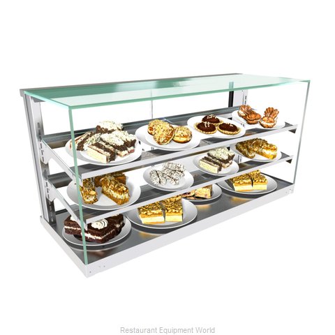 Structural Concepts CGSV3422 Display Case, Non-Refrigerated Countertop