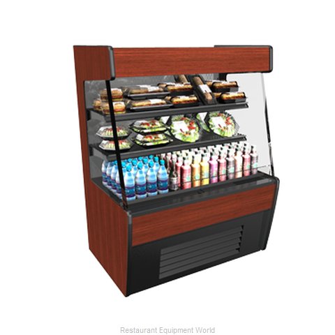 Structural Concepts CO35R-QS (C) Self-Service Refrigerated Open Air Screen Case