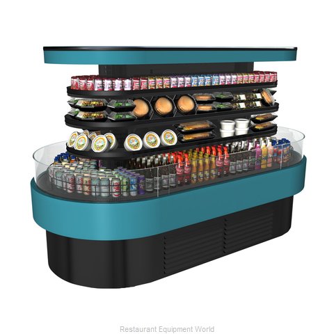 Structural Concepts FSI663R Display Case, Refrigerated, Self-Serve (Magnified)