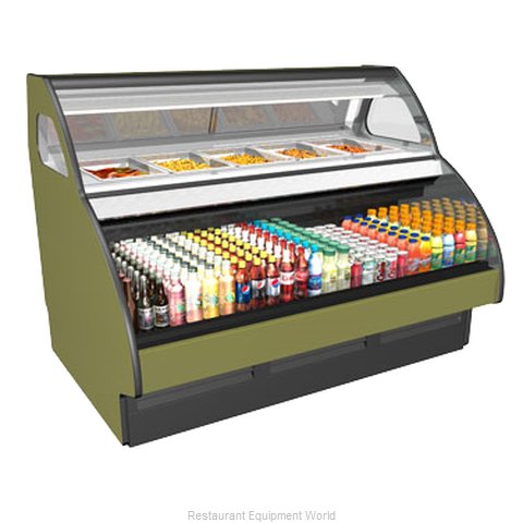 Structural Concepts GCD656H Display Case, Hot Cold Deli