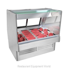 Structural Concepts GMGV5 Display Case, Red Meat Deli