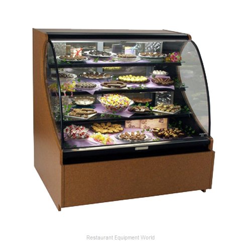 Structural Concepts HVC38R Display Case, Chocolate