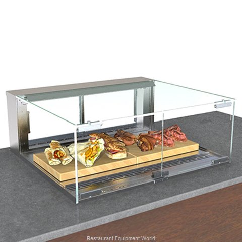 Structural Concepts NE3613HSV Display Case, Heated, Slide In Counter