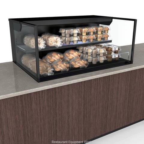 Structural Concepts NE3620DSSV Display Case, Non-Refrigerated, Slide In Counter