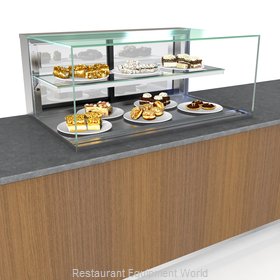 Structural Concepts NE3620DSV Display Case, Non-Refrigerated, Slide In Counter