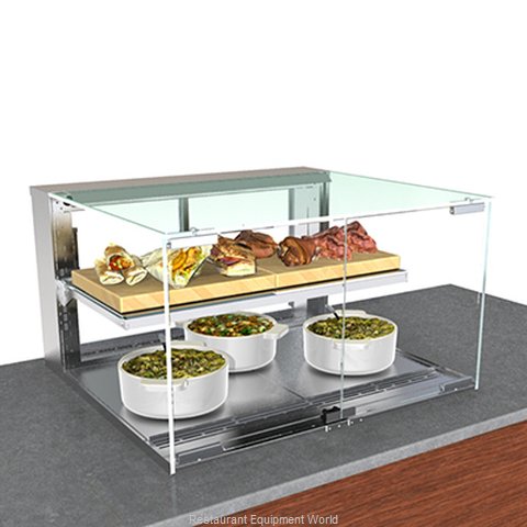 Structural Concepts NE3620HSV Display Case, Heated, Slide In Counter