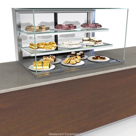 Structural Concepts NE3627DSV Display Case, Non-Refrigerated, Slide In Counter (Magnified)
