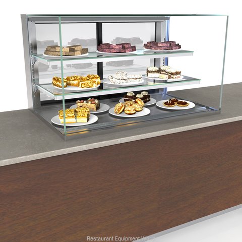 Structural Concepts NE3627DSV Display Case, Non-Refrigerated, Slide In Counter