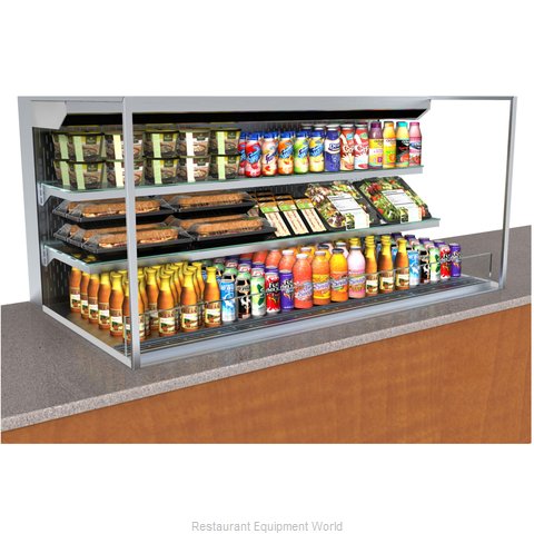 Structural Concepts NE3627RSSV Display Case, Refrigerated, Slide In Counter (Magnified)