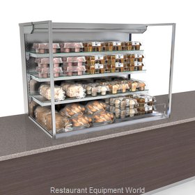 Structural Concepts NE3635DSSV Display Case, Non-Refrigerated, Slide In Counter
