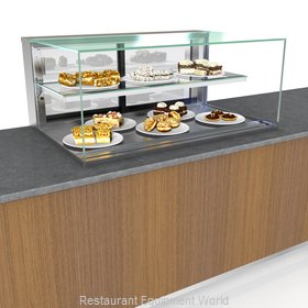 Structural Concepts NE4820DSV Display Case, Non-Refrigerated, Slide In Counter