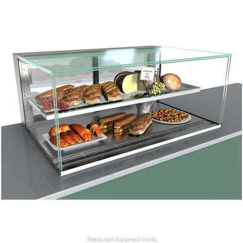 Structural Concepts NE4820RSV Display Case, Refrigerated, Slide In Counter