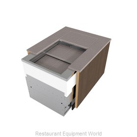 Structural Concepts NE6000R4 Display Case, Refrigerated, Slide In Counter