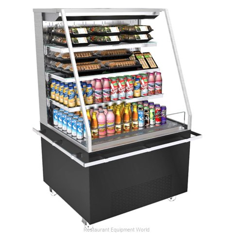 Structural Concepts NR7255RSSA.MOB Merchandiser, Open Refrigerated Display