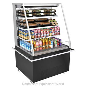 Structural Concepts NR7255RSSA.MOB Merchandiser, Open Refrigerated Display