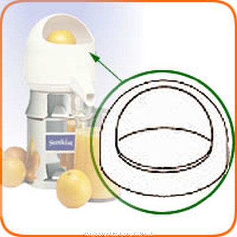 Sunkist 10A Juicer, Parts & Accessories (Magnified)