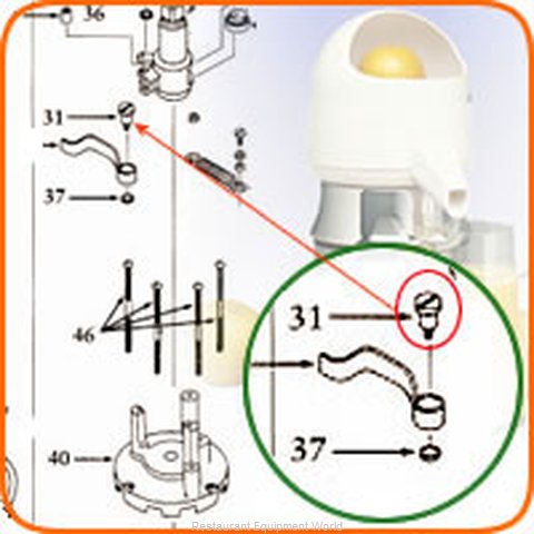 Sunkist 31 Juicer, Parts & Accessories