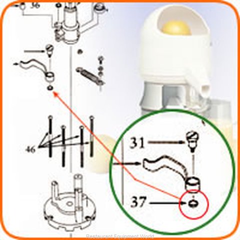 Sunkist 37 Juicer, Parts & Accessories