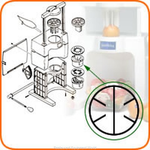 Sunkist S-30B Fruit / Vegetable Wedger Parts