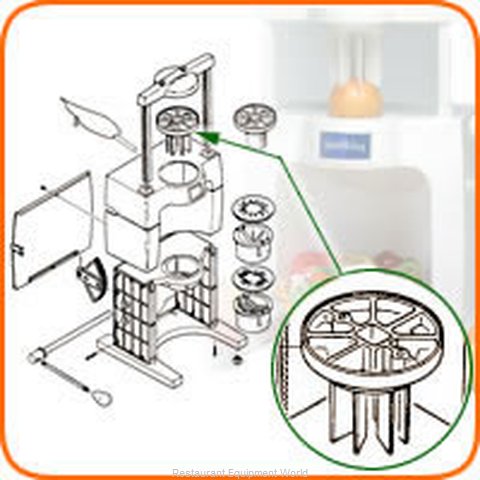 Sunkist S-33 Fruit / Vegetable Wedger Parts