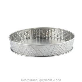 Tablecraft 10034 Platter, Stainless Steel