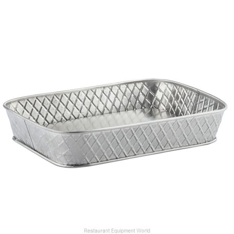 Tablecraft 10038 Platter, Stainless Steel