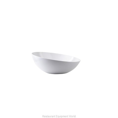 Tablecraft 10185W Bowl, Plastic, 11 qt (352 oz) and up