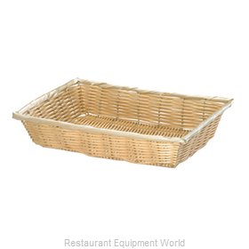 Tablecraft 1187W Bread Basket / Crate