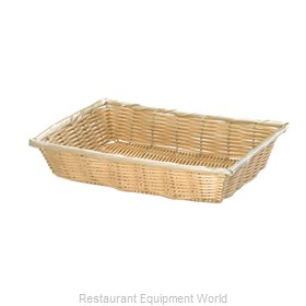 Tablecraft 1188W Bread Basket / Crate