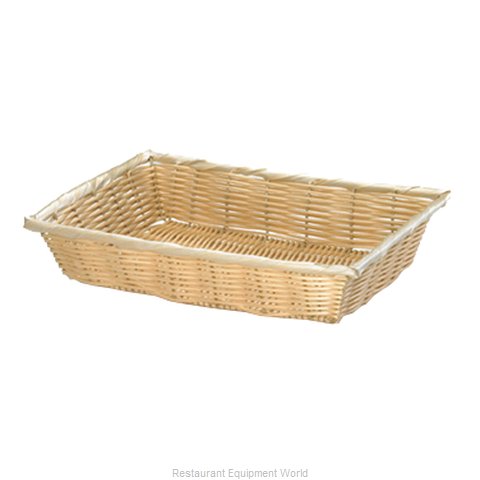 Tablecraft 1189W Bread Basket / Crate