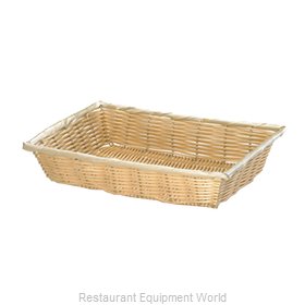 Tablecraft 1192W Bread Basket / Crate