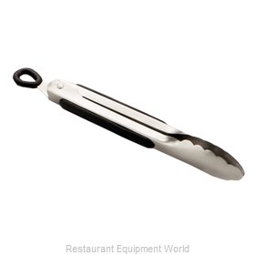 Tablecraft 4009BK Locking Tongs 9 Heat Resistant