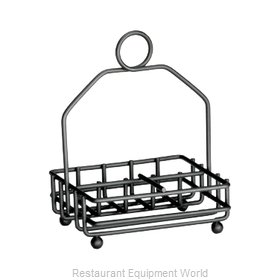 Tablecraft 593RBK Condiment Caddy, Rack Only