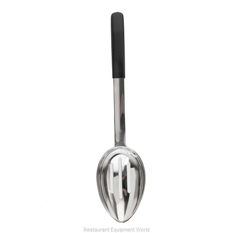 Tablecraft AM5334BK Serving Spoon, Slotted